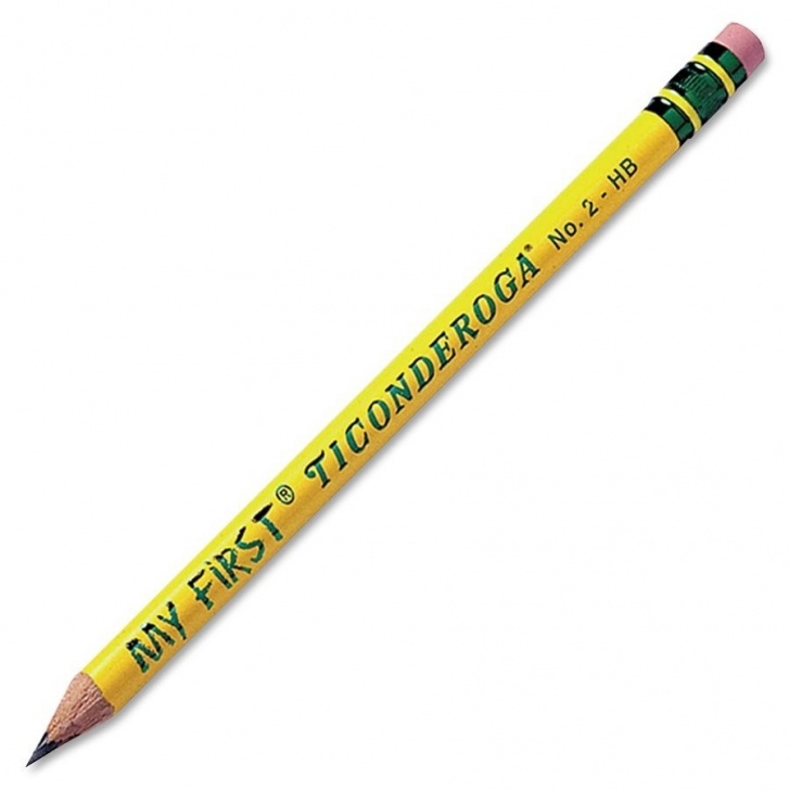 Awesome First Graphite Pencil Techniques Ticonderoga My First Large Beginner No. 2 Pencils - #2 Lead - 10.3 Mm Lead  Diameter - Graphite Lead - Yellow Wood Barrel - 2 / Pack Photos