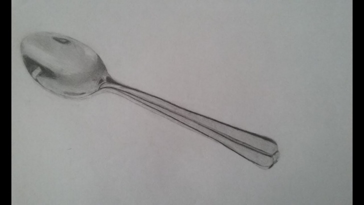 Fantastic Spoon Pencil Drawing Courses Watch Me Draw A Spoon With An Hb Pencil Pics