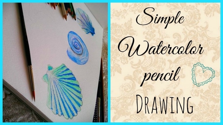 Fantastic Watercolor Pencil Drawing Step By Step Tutorials Simple Watercolor Pencil Drawing ♥ Photos