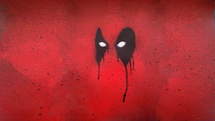 Fascinating Deadpool Stencil Art Techniques Deadpool Splatter Art/stencil -Speed Drawing- Pic