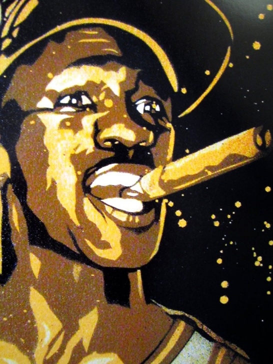 Fascinating Michael Jordan Stencil Art Lessons Michael Jordan Cigar Stencil Art Print Pic