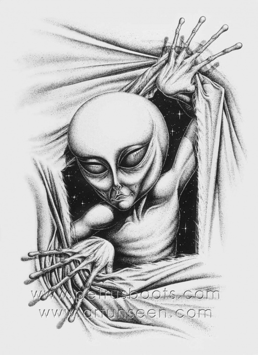 Fine Alien Pencil Drawing Ideas Alien Sketch At Paintingvalley | Explore Collection Of Alien Sketch Pic