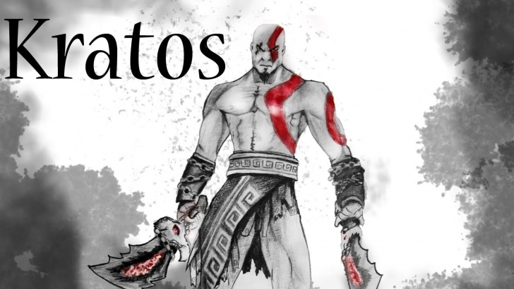 Fine God Of War Drawings In Pencil Techniques Kratos - Pencil Speed Drawing - God Of War Hd Photo