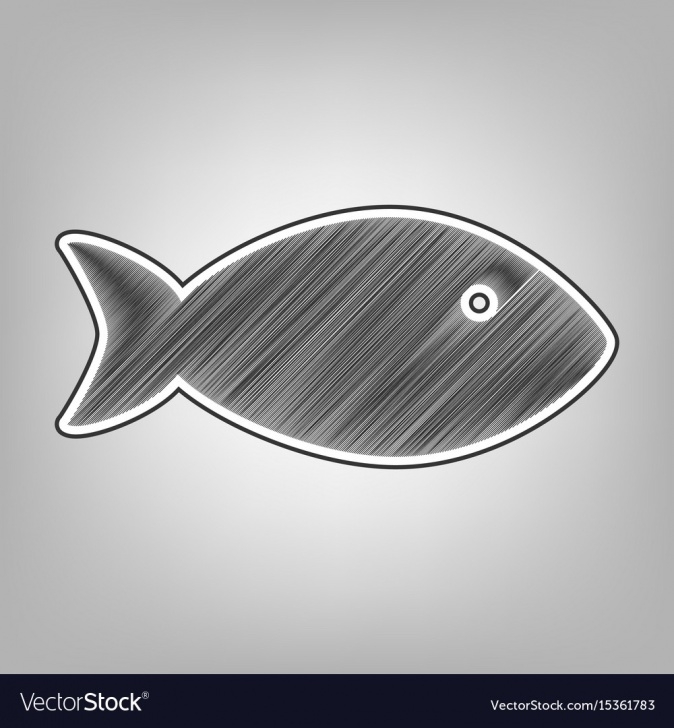 Good Fish Pencil Sketch Simple Fish Sign Pencil Sketch Pics