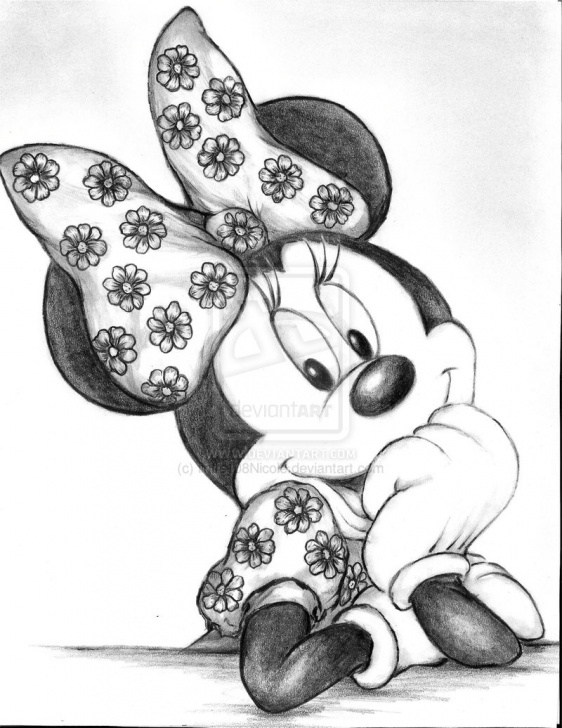Good Mickey Mouse Drawings In Pencil Courses Mickey And Minnie Mouse Sketch At Paintingvalley | Explore Photos