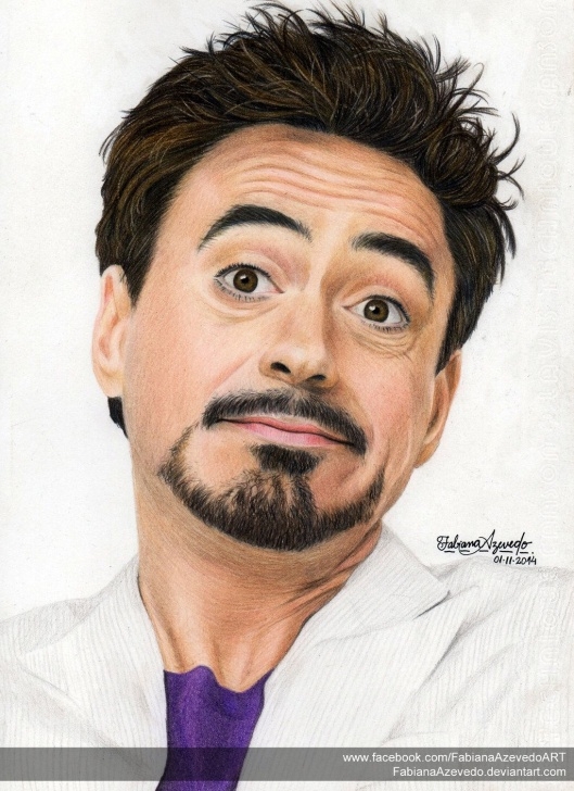 Gorgeous Robert Downey Jr Pencil Sketch Tutorials Robert Downey Jr. - Colour Pencils By Fabianaazevedo.deviantart Image
