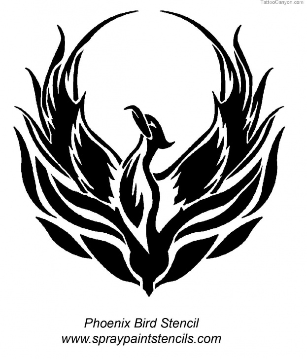 Gorgeous Simple Stencil Art Tutorial Simple Stencil Art - Google Search | Feng Shui | Phoenix Tattoo Pic