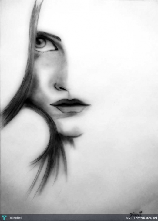 Incredible Beautiful Face Sketch Courses Beautiful Face | Touchtalent - For Everything Creative Pic