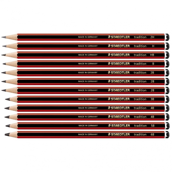 Incredible Graphite Pencils In Order for Beginners Staedtler Tradition Graphite Pencils Assorted Grades 12 Pack Pics