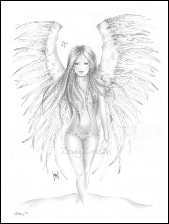 Inspiration Beautiful Pencil Sketches Of Angels Techniques for Beginners Pencil Drawings Of Angels - Google Search | Art ♥ | Angel Drawing Images