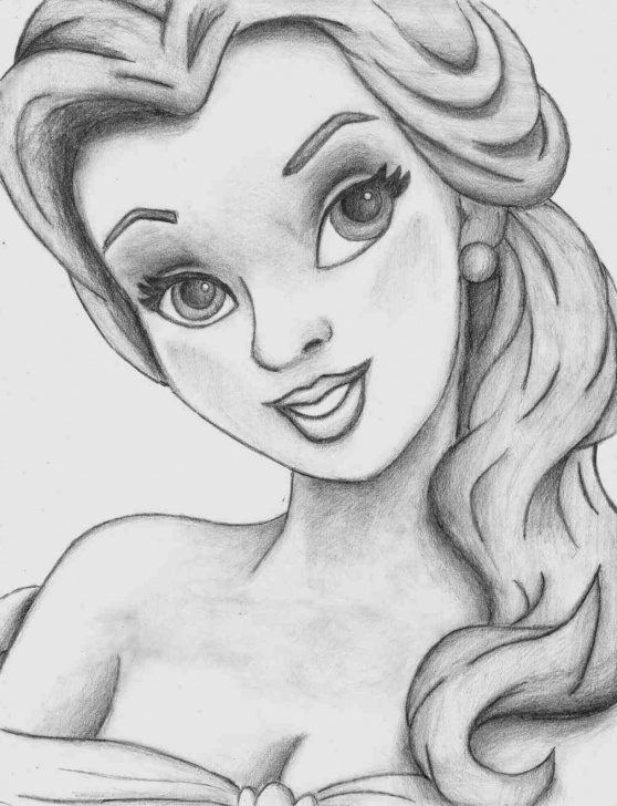 Inspiring Disney Princess Pencil Drawing Simple Disney Princess Pencil Drawing At Paintingvalley | Explore Pics