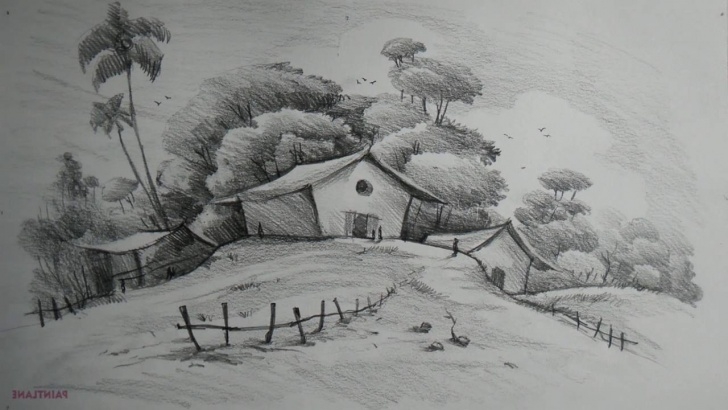 Inspiring Simple Pencil Shading Step by Step Simple Pencil Drawings Of Landscapes And Easy Pencil Shading Drawing Pic