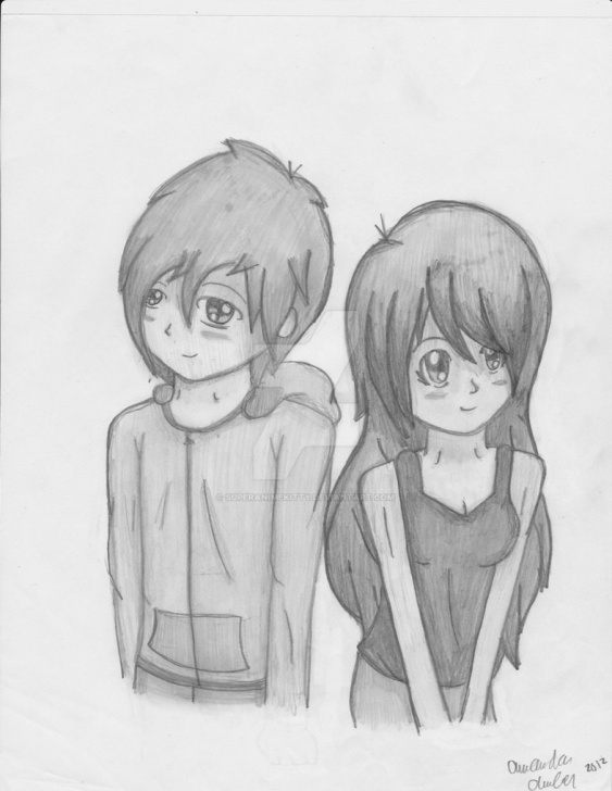 Interesting Boy And Girl Pencil Sketch Free Pencil Sketch Of Boy At Paintingvalley | Explore Collection Of Photos