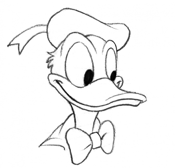 Interesting Donald Duck Pencil Drawing Step by Step Donald Duck Pencil Sketch And Donald Duck Pencil Sketch Donald Duck Image