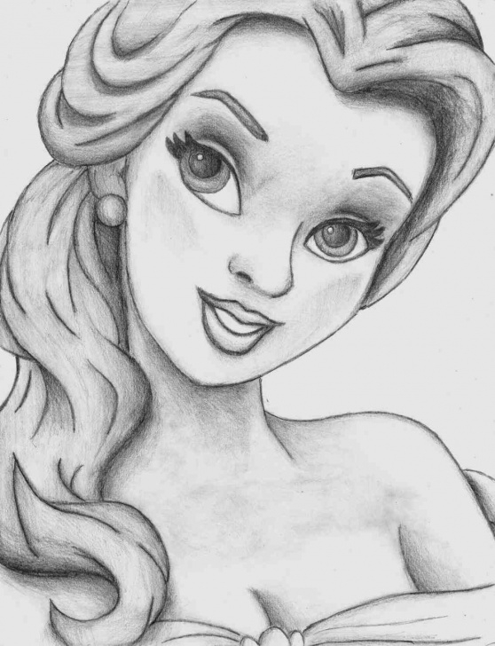 Interesting Pencil Sketch Of Princess Step by Step Disney Princess Sketches At Paintingvalley | Explore Collection Images