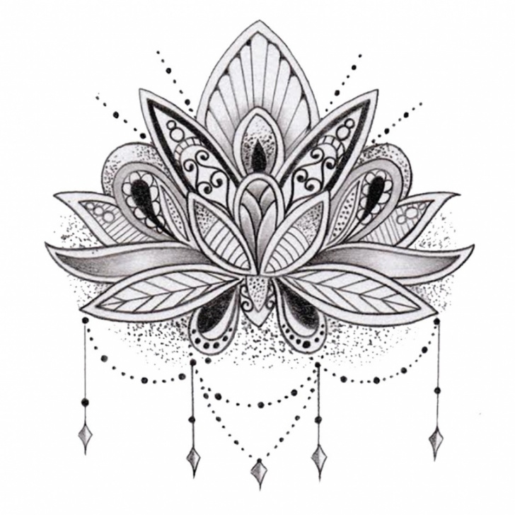 Learn Lotus Flower Pencil Drawing Techniques Lotus Flower Pencil Drawing | Genius Wallpapers Pics