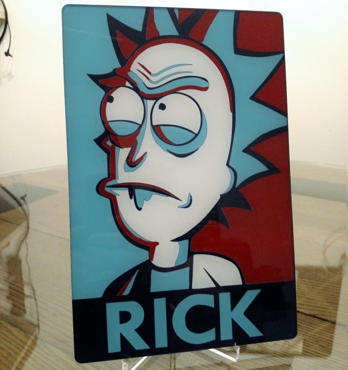 Learn Rick And Morty Stencil Art Courses Diy Rick And Morty Signs And Keychains! - Album On Imgur Image