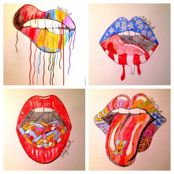 Learning Colored Pencil Art Projects Easy Colored Pencil Art Project: Hold Your Tongue. For Business Inquiries Picture