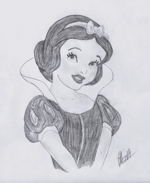 Marvelous Snow White Pencil Drawing Courses Snow White Sketch At Paintingvalley | Explore Collection Of Snow Photo