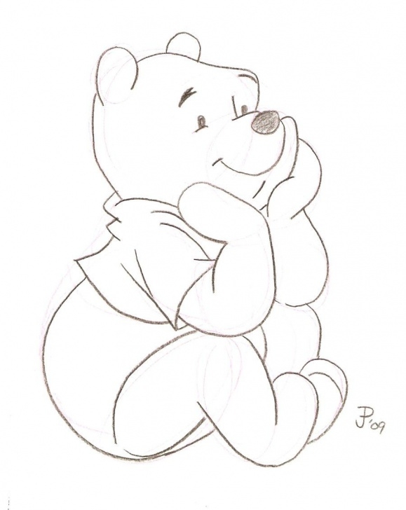 Marvelous Winnie The Pooh Pencil Drawings Techniques for Beginners Cartoon Sketches | Winnie The Pooh Sketch By Mickeyminnie On Images