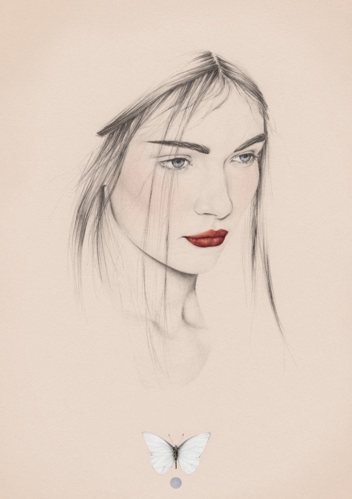 Most Inspiring Fine Pencil Art Ideas Digital Portrait Drawing In Pencil + Photoshop: Emma Leonard Pics