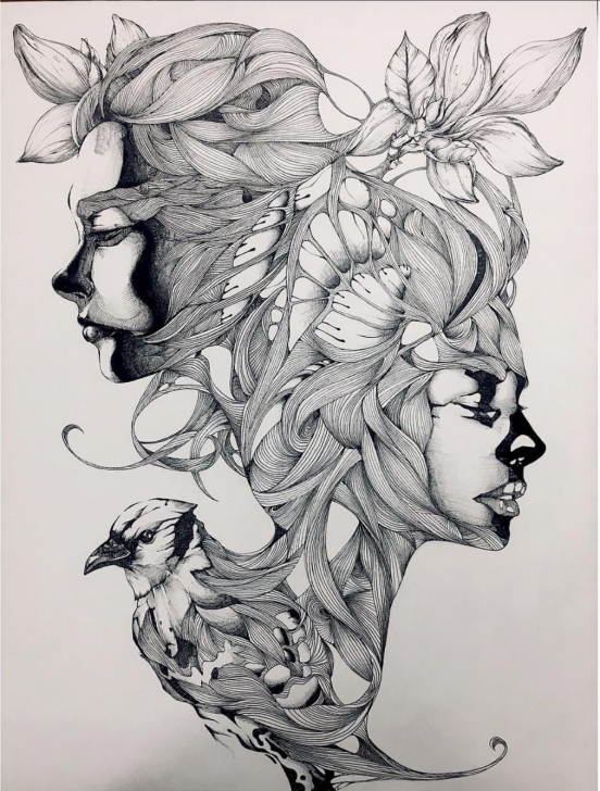 Most Inspiring Pen And Pencil Drawings Easy Pin By Wright Leigh On Pen &amp; Ink In 2019 | Abstract Pencil Drawings Pictures
