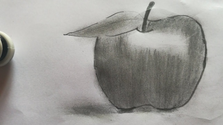 Nice Apple Pencil Shading Free How To Draw An Apple Pencil Shading Photos