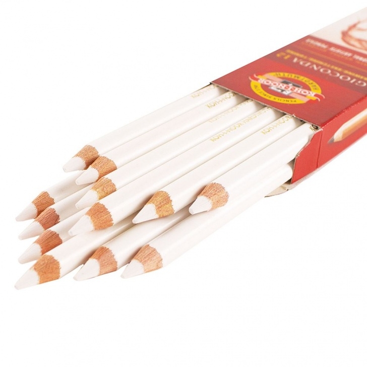 Nice Soft Grade Pencil Lessons Koh-I-Nor Charcoal Pencils Soft Grade Box Of 12 White Dachpw Picture