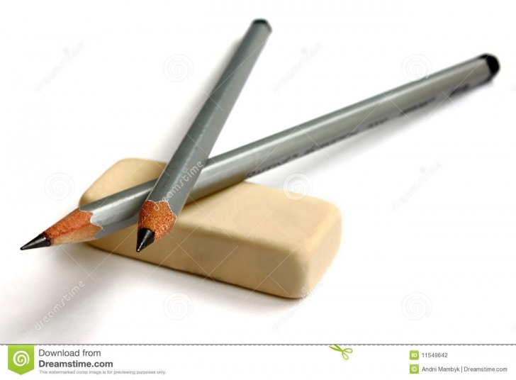 Popular Pencil Eraser Drawing Tutorial Pencil On Eraser Stock Photo. Image Of Designer, Tools - 11549642 Images