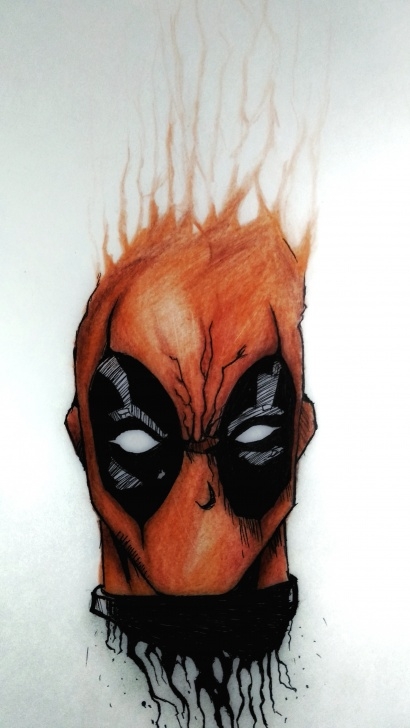 Stunning Deadpool Drawing Pencil Techniques for Beginners Deadpool Drawing Pencil Colors - Album On Imgur Image