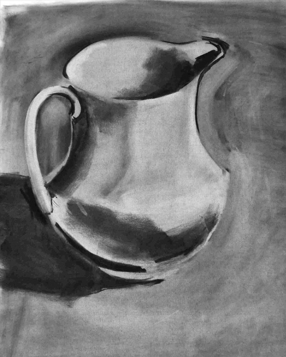 Stunning Easy Charcoal Drawings For Beginners for Beginners Beginner Easy Ideas Charcoal Drawing Photos