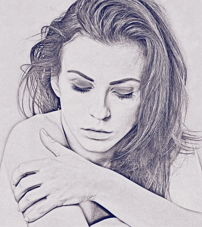 The Best Pencil Sketch Action Techniques for Beginners Realistic Pencil Sketch Photoshop Action Pic