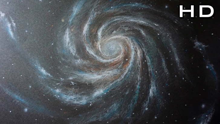 The Complete Galaxy Drawing Pencil Lessons How To Draw A Galaxy With Colored Pencils Step By Step Photos