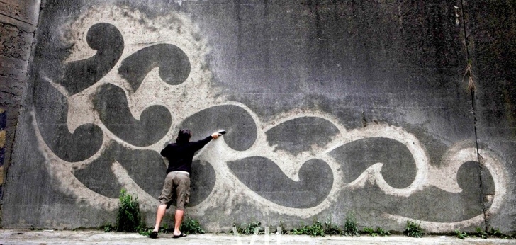 The Complete Reverse Graffiti Stencils Lessons Reverse Graffiti Street Artists Are Painting In Pollution Photos