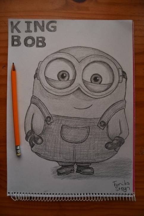 Top Minions Pencil Drawing Courses King Bob! / Minions Fan Art / Minions / Fan Art / Minions Drawing Picture