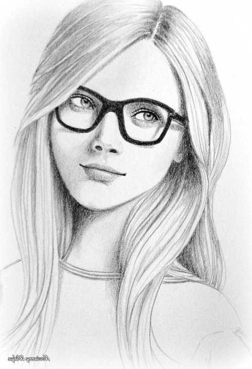 Wonderful Beautiful Face Sketch Ideas Sketch Of A Woman Face At Paintingvalley | Explore Collection Of Pic